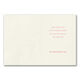 Holiday Greetings with Sprigs Folded Holiday Cards Image 3 of 3